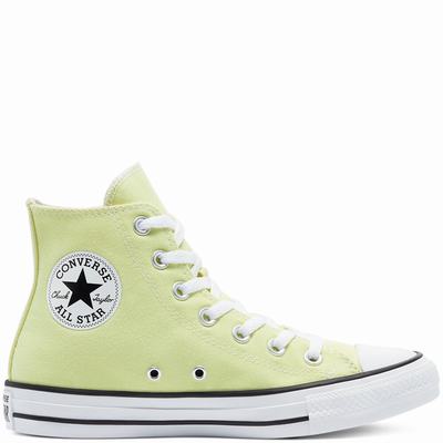 Férfi Converse Color Chuck Taylor All Star Magasszárú Cipő CO5821649 Világos Sárga